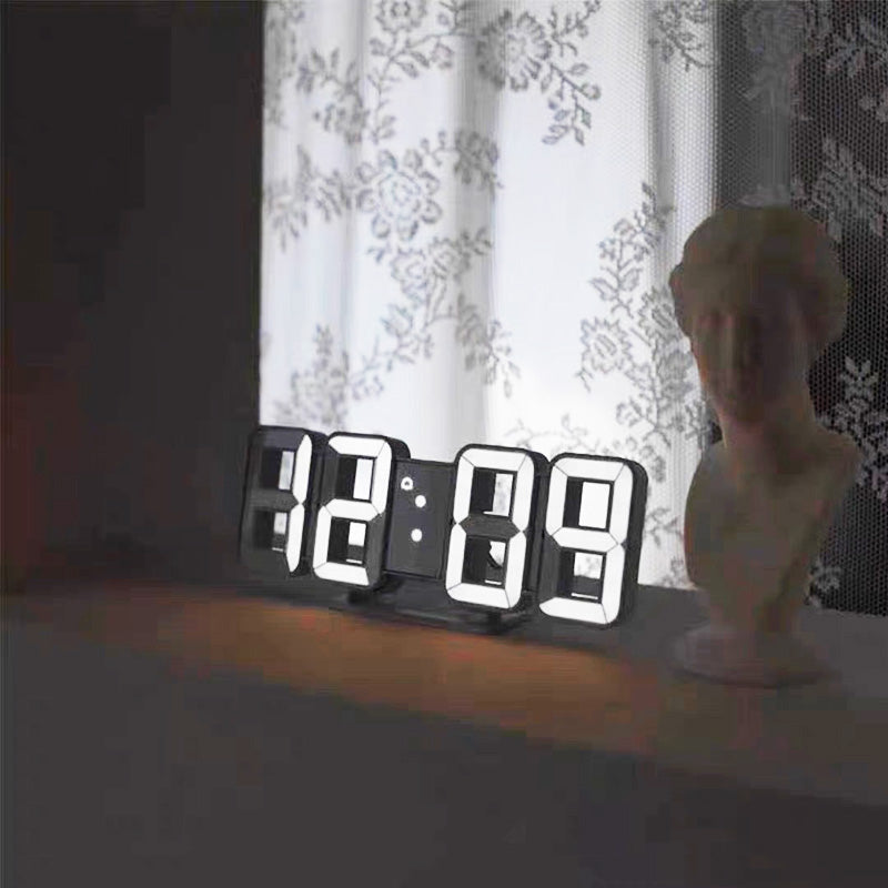 3D Luminous LED Digital Clock