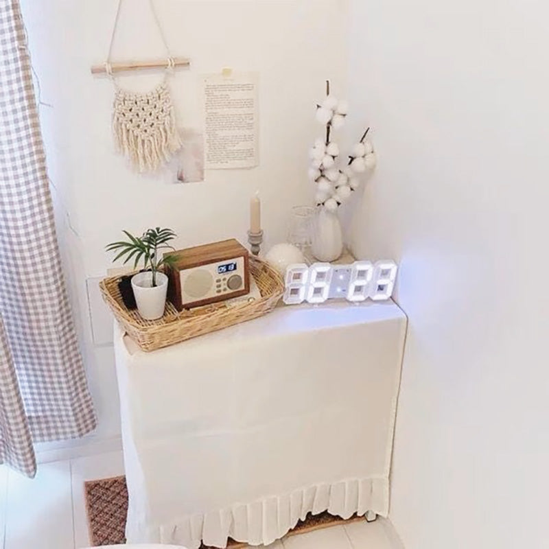 3D Luminous LED Digital Clock