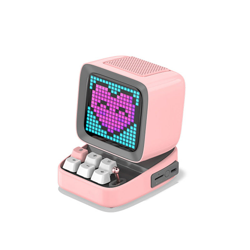 Retro Pixel Art Game & Bluetooth Speaker