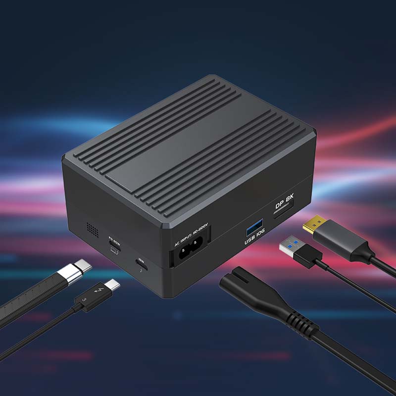 5-in-1 Thunderbolt 3 Docking with NVMe Enclosure