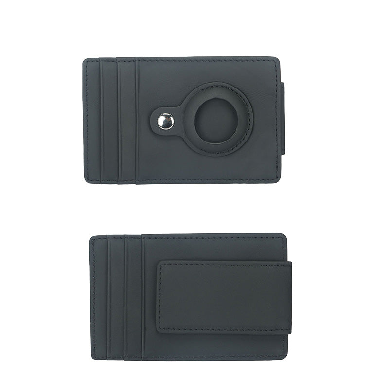RFID Blocking Dollar Clip with Air Tag Position