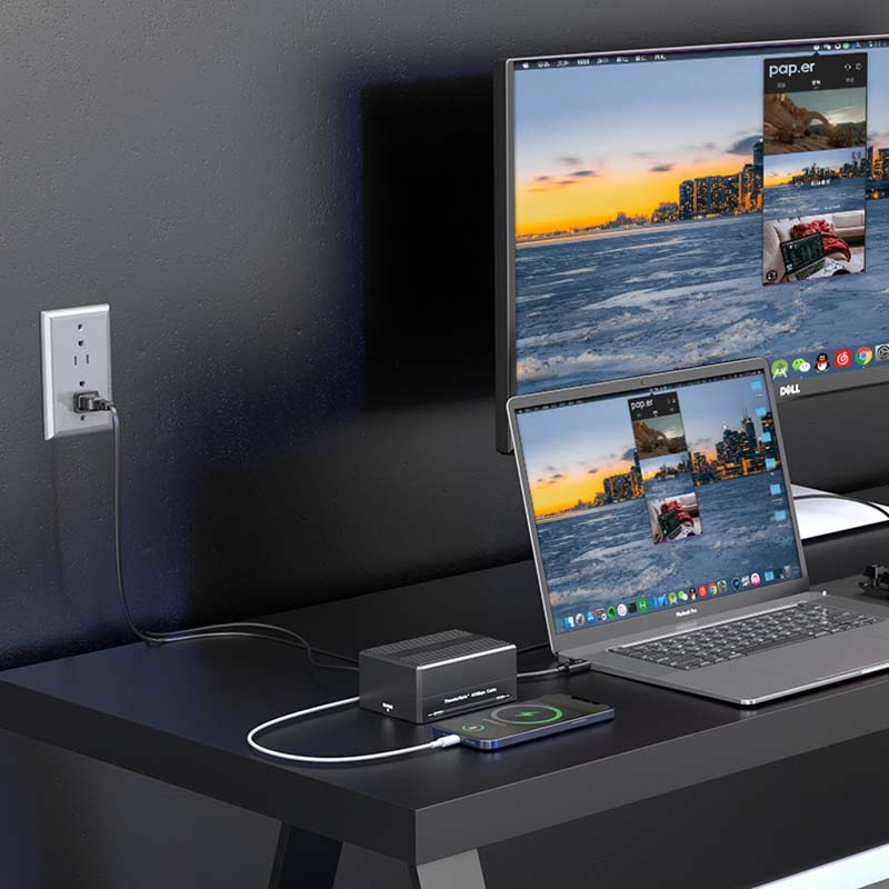 5-in-1 Thunderbolt 3 Docking with NVMe Enclosure