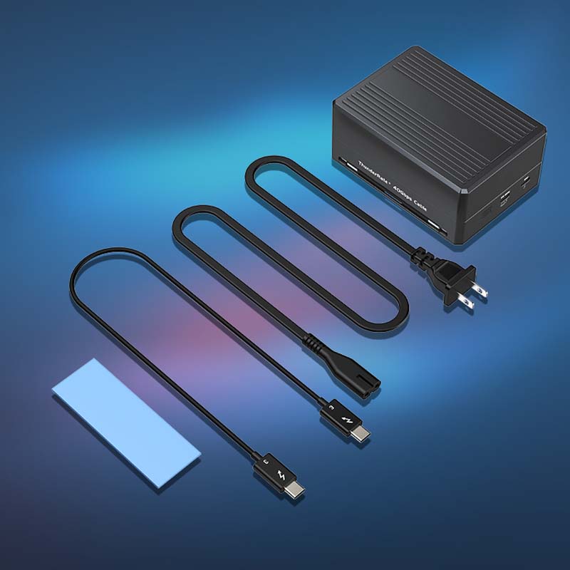 5-in-1 Thunderbolt 3 Docking with NVMe Enclosure